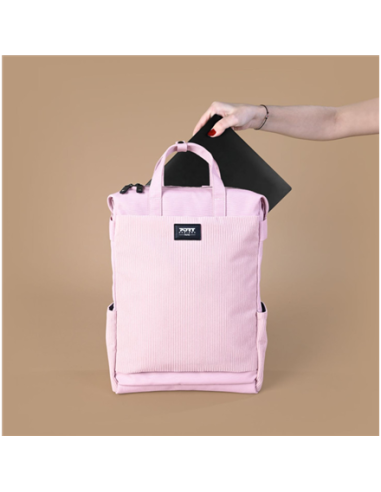 PORT DESIGNS MILANO II | Fits up to size 14-16 " | Backpack | Shoulder strap | Pink