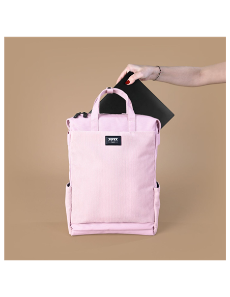 PORT DESIGNS MILANO II | Fits up to size 14-16 " | Backpack | Shoulder strap | Pink