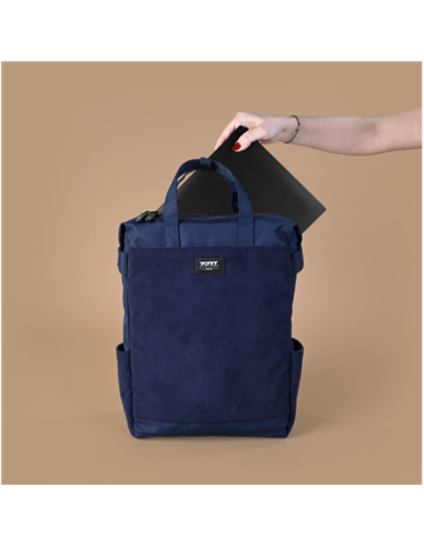 PORT DESIGNS MILANO II | Fits up to size 14-16 " | Backpack | Shoulder strap | Bleu nuit