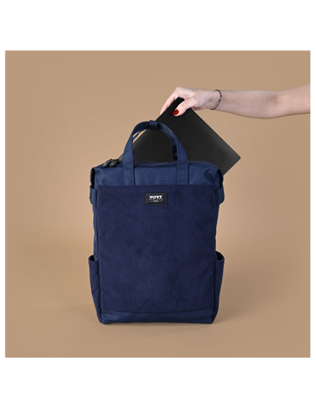 PORT DESIGNS MILANO II | Fits up to size 14-16 " | Backpack | Shoulder strap | Bleu nuit