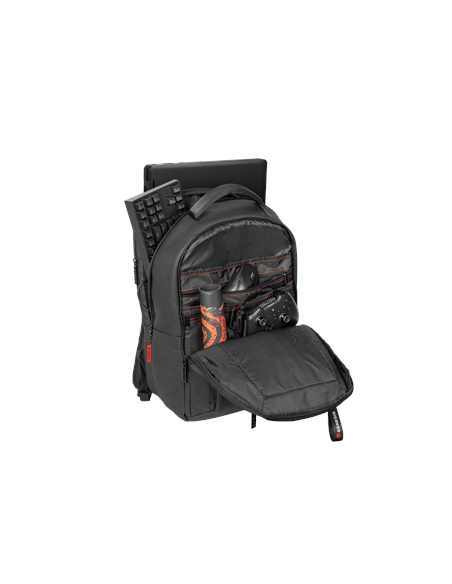 Genesis Pallad 510 | Fits up to size 17.3 " | Backpack | Shoulder strap | Black