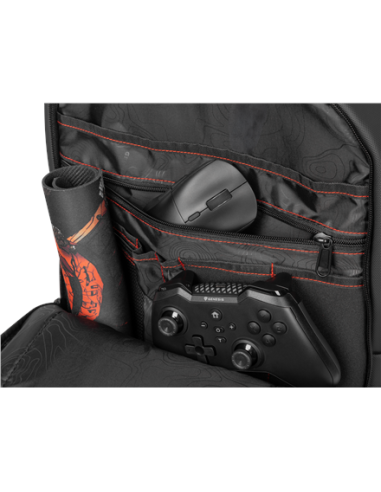 Genesis Pallad 510 | Fits up to size 17.3 " | Backpack | Shoulder strap | Black