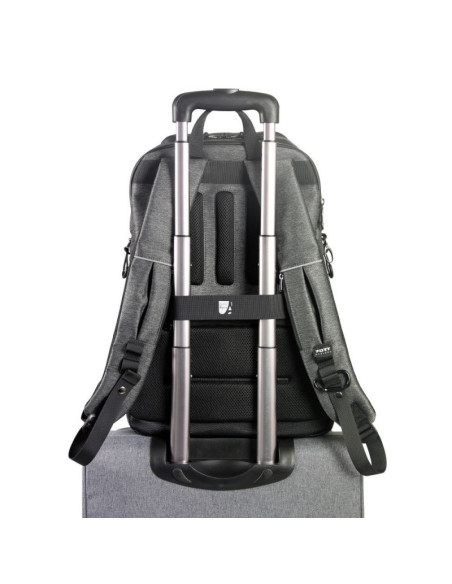 PORT DESIGNS Pro Montreal | Fits up to size 15.6/16 " | Backpack | Shoulder strap | Grey