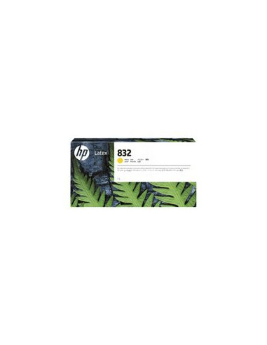 HP 832 1L Yellow Latex Ink Cartridge