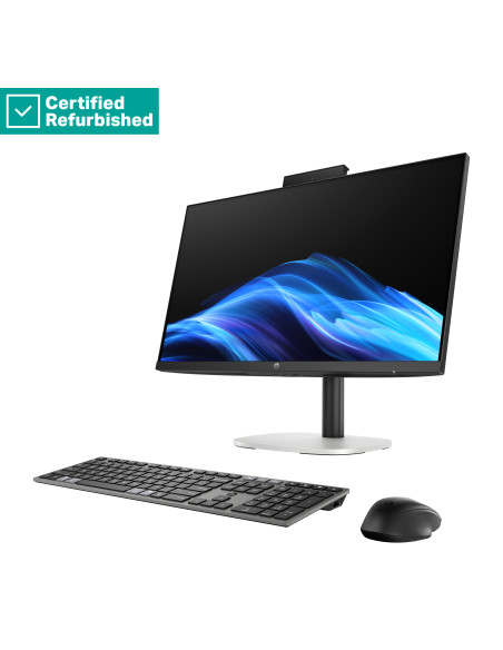 RENEW SILVER HP ProStudio 4 AIO All-In-One 24 - Ultra 5-235, 24GB, 1TB SSD, 23.8 FHD Non-Touch AG, Height Adjustable, USB Mouse