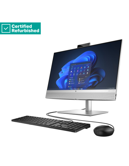 RENEW SILVER HP Elite 840 G9 AIO All-In-One 24 - i5-14500, 16GB, 512GB SSD, 23.8 FHD Non-Touch AG, Height Adjustable, USB Mouse
