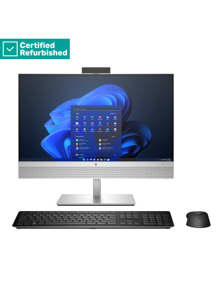 RENEW SILVER HP Elite 840 G9 AIO All-In-One 24 - i7-13700, 16GB, 512GB SSD, 23.8 FHD Touch AG, FPR, Height Adjustable, Win 11 P