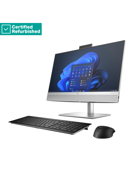 RENEW SILVER HP Elite 840 G9 AIO All-In-One 24 - i7-13700, 16GB, 512GB SSD, 23.8 FHD Touch AG, FPR, Height Adjustable, Win 11 P