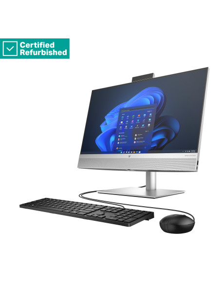 RENEW SILVER HP Elite 840 G9 AIO All-In-One 24 - i5-13500, 16GB, 512GB SSD, 23.8 FHD Touch AG, WiFi, Height Adjustable, Win 11 