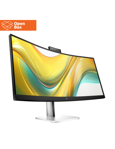 HP 534pm Series 5 Pro WQHD USB-C Curved Conferencing Monitor - OPENBOX - 34" 3440x1440 WQHD 400-nit AG, VA, USB-C(100W/15W)/HDM