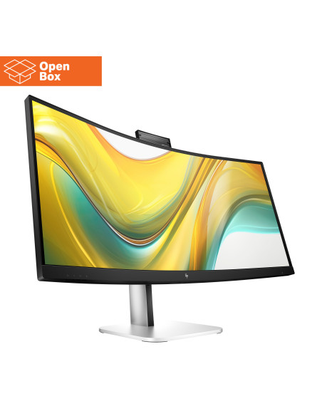 HP 534pm Series 5 Pro WQHD USB-C Curved Conferencing Monitor - OPENBOX - 34" 3440x1440 WQHD 400-nit AG, VA, USB-C(100W/15W)/HDM