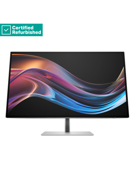 RENEW SILVER HP 727pk Series 7 Pro 4K Charging Monitor - 27" 3840x2160 UHD 400-nit 60Hz AG, IPS Black HDR 400, USB-C(100W)/USB-