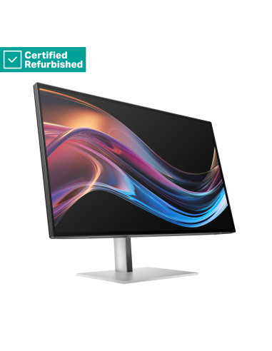 RENEW SILVER HP 727pk Series 7 Pro 4K Charging Monitor - 27" 3840x2160 UHD 400-nit 60Hz AG, IPS Black HDR 400, USB-C(100W)/USB-