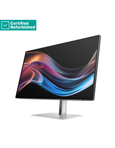 RENEW SILVER HP 727pk Series 7 Pro 4K Charging Monitor - 27" 3840x2160 UHD 400-nit 60Hz AG, IPS Black HDR 400, USB-C(100W)/USB-