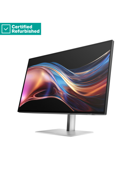 RENEW SILVER HP 727pu Series 7 Pro QHD TB4 Charging Monitor - 27" 2560x1440 QHD 400-nit 120Hz AG, IPS Black HDR 400, USB-C(100W