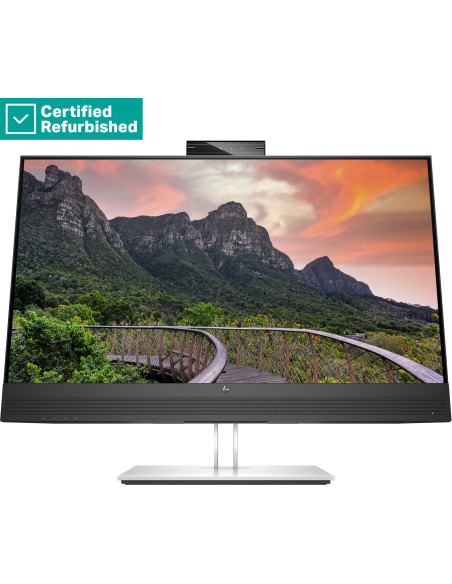RENEW SILVER HP E27m G4 QHD Charging Conferencing Monitor - 27" 2560x1440 QHD 300-nit 75Hz AG, IPS, USB-C(65W)/HDMI/DisplayPort
