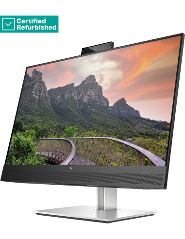 RENEW SILVER HP E27m G4 QHD Charging Conferencing Monitor - 27" 2560x1440 QHD 300-nit 75Hz AG, IPS, USB-C(65W)/HDMI/DisplayPort