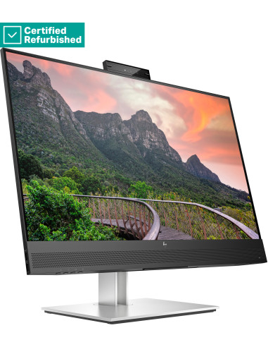 RENEW SILVER HP E27m G4 QHD Charging Conferencing Monitor - 27" 2560x1440 QHD 300-nit 75Hz AG, IPS, USB-C(65W)/HDMI/DisplayPort