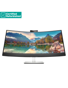 RENEW SILVER HP E34m G4 Curved Conferencing Monitor - 34" 3440x1440 WQHD 400-nit 75Hz AG, Curved, VA, USB-C(65W)/HDMI/DisplayPo