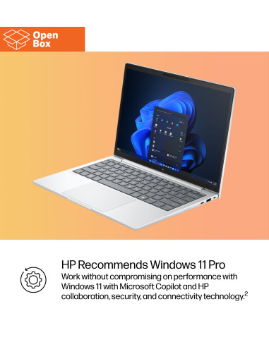 HP EliteBook 8 G1i 13 - OPENBOX - Ultra 5-225U, 16GB, 512GB SSD, 13.3 WUXGA 300-nit AG, 5MP IR cam, WWAN-ready, Smartcard, FPR,