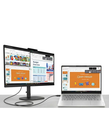 Notebook, HP, OmniBook 3, CPU AMD RyzenT 5, 40, 16 ", 1920 x 1200 pixels, RAM 8 GB, LPDDR5-SDRAM, SSD 256 GB, On-board graphics