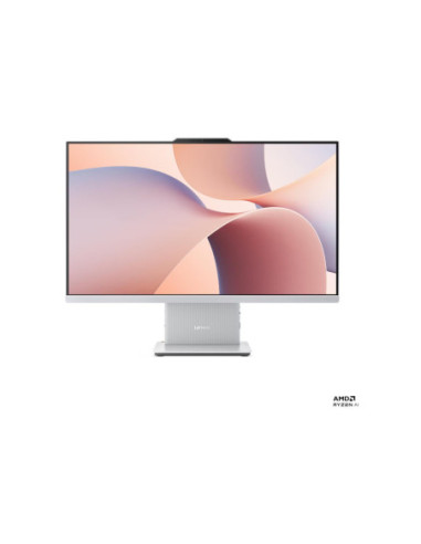 Lenovo IdeaCentre AIO 27AKP10 27 FHD AMD R5 AI 330/8GB/512GB/AMD Radeon 820M/WIN11 Home/ENG kbd/Cloud grey/2Y Warranty | Lenovo