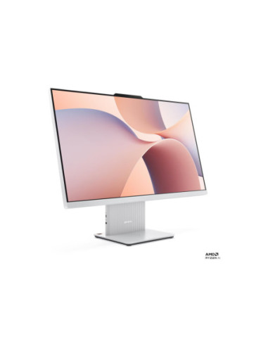 Lenovo IdeaCentre AIO 27AKP10 27 FHD AMD R5 AI 330/8GB/512GB/AMD Radeon 820M/WIN11 Home/ENG kbd/Cloud grey/2Y Warranty | Lenovo